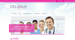 Desktop Screenshot of celerus-medical.com